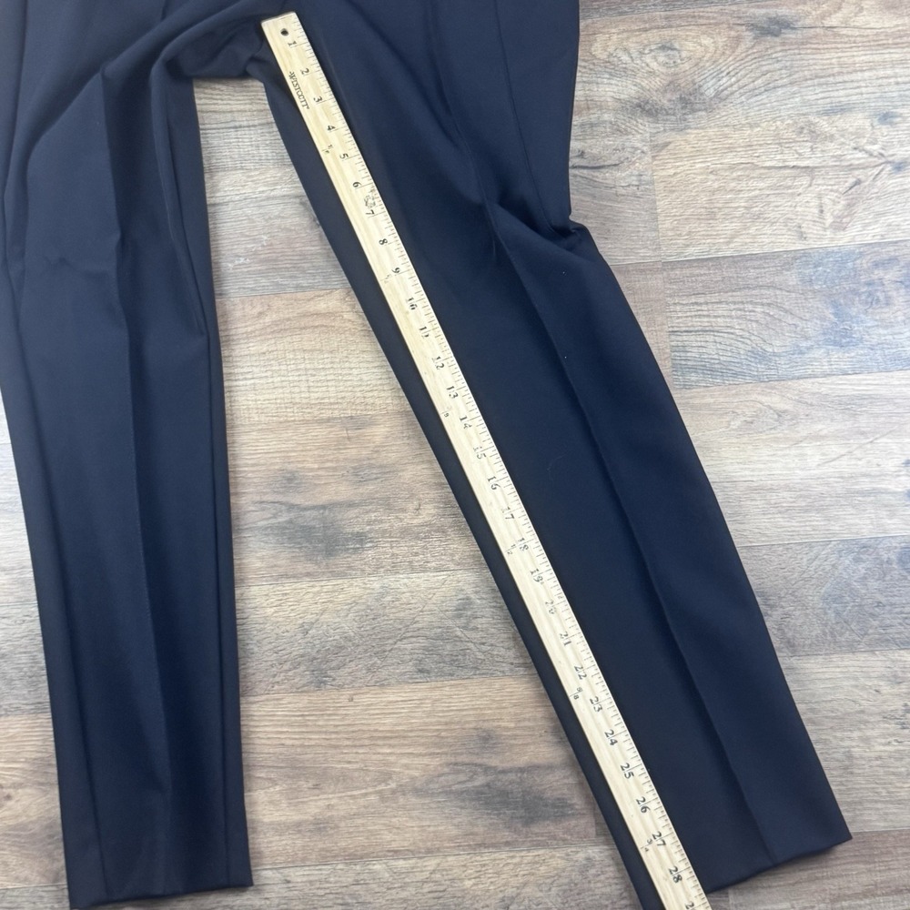 Lafayette 148 Acclaimed Stretch Gramercy Pant in Black size 6 - Picture 9 of 10